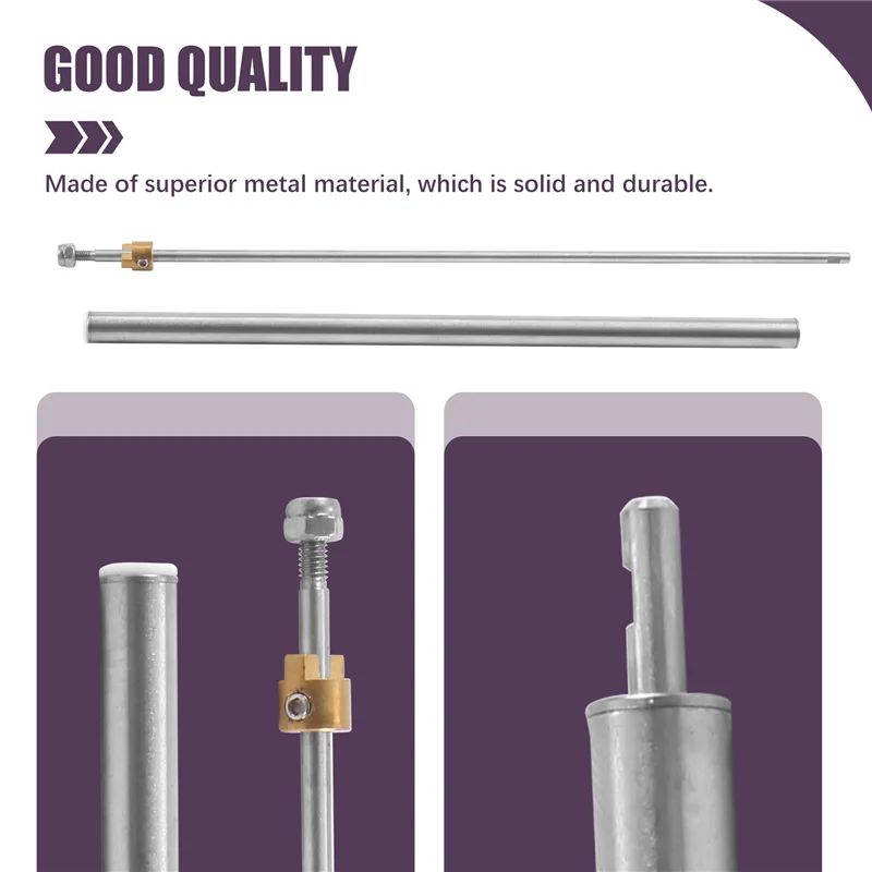 Części zamienne do łodzi RC Feilun FT012 2.4G bezszczotkowej, stal nierdzewna 3mm, wałek do łodzi YSUN-FT012-12