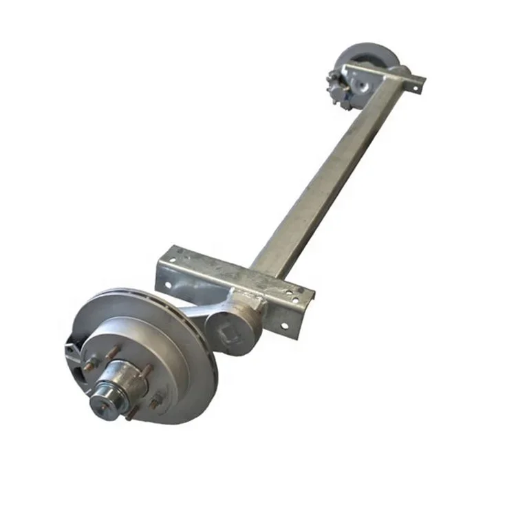 Leaf Spring Trailer 1.5t Half Torsion Axle for RV Boat Trailer Torsion Bar Trailer Axles for Sale