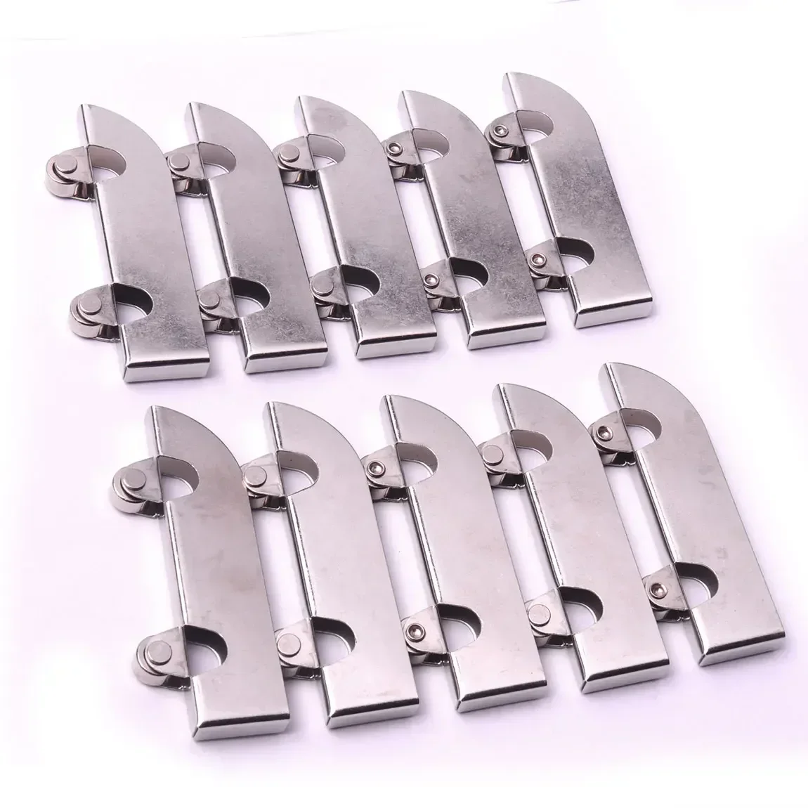 10Pcs/set Glass Sliding Door Roller Clamp Pulley Wheel Mobile Counter Wheel Track Roller Hardware Accessories