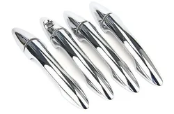 ABS Chrome Door Handle Cover Trim For HYUNDAI SOLARIS VERNA i25 Accent 2011 2012 ver1