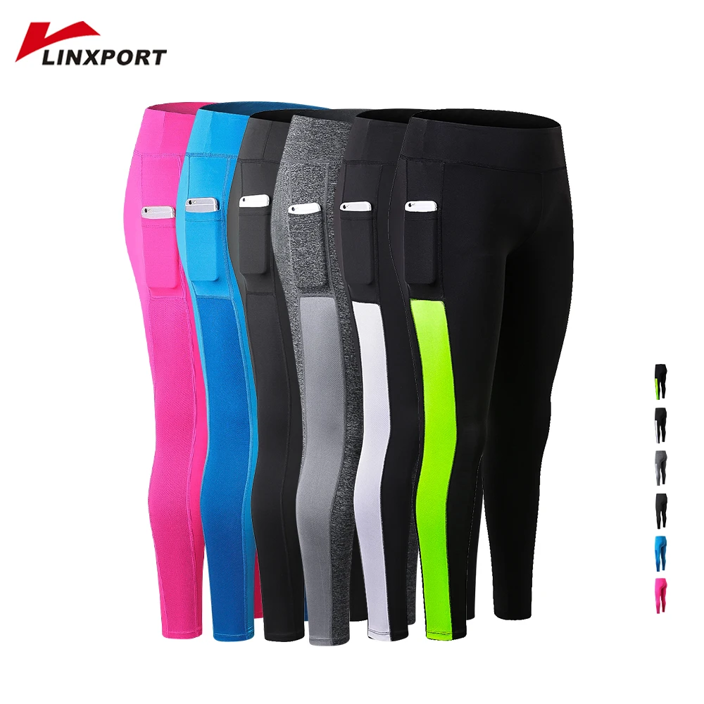 

Female Jogging Sportswear Slim Running Tights Sexy Sweatpants Elastic Fitness Pants Women Yoga Trousers Outdoor Sport Leggings