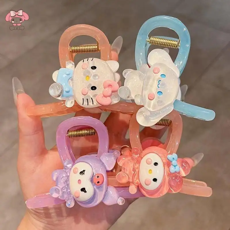 لطيف الكرتون سانريوس مرحبا كيتي كورومي مقاطع الشعر الحلو الفتاة القلب طالب خلع الملابس القرش كليب كرسي اكسسوارات مهرجان هدية