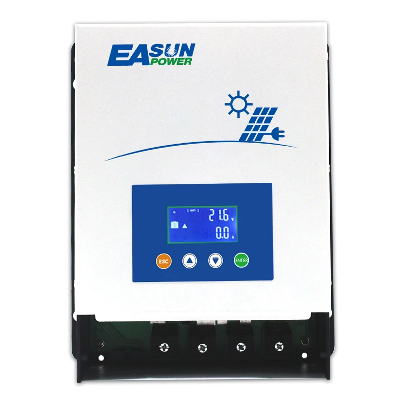 EASUN POWER-MPPT Controlador de Carga Solar, Entrada Máxima PV, 80 A, 12V, 24V, 80 Amp, 36V, 48V, 150V DC