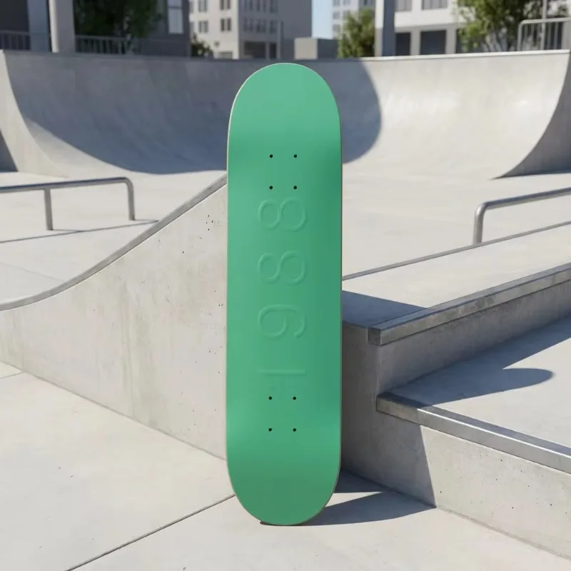Custom Maple Double Rocker Skateboard Deck Portable ABEC-9 Bearings Advanced Skill Level UV Printing Low MOQ 1 Exclusive Design
