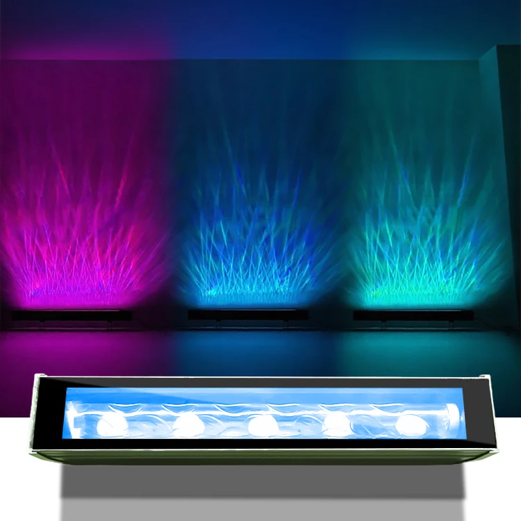 

LED Water Ripple Wall Washing Waterproof 3D Dynamic Projection Lamp for Bars, Online Celebrities' KTV Atmosphere Lighting