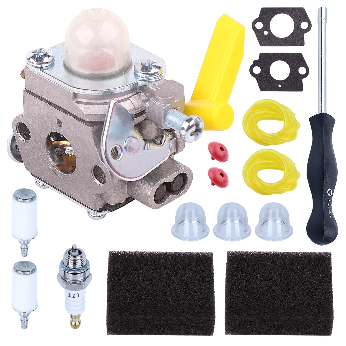 

Carburetor for ZAMA C1U-H60 for Homelite 26cc 25cc 30cc Air Filter Check Valve Primer Bulb Carb Kit String Trimmer Brush Cutter