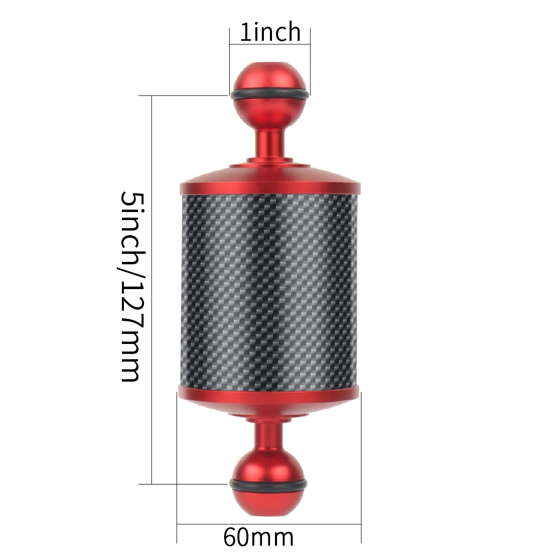 Einstellbare Dual Griff Tablett Stabilisator Halterung für GoPro Canon Sony Fuji SLR Kamera Unterwasser Tauchen Gehäuse Halter Licht Stehen – Detail 14