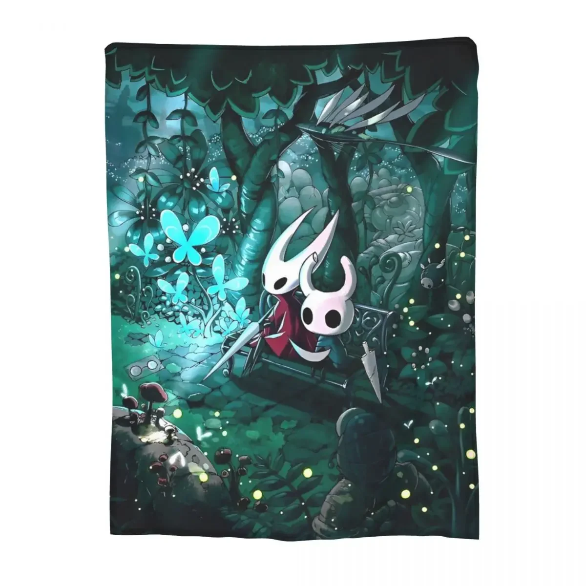 Hollow Knight Hornet Flannel Blanket Action Adventure Customized Throw Blanket for Home 200 x 150cm Rug Piece