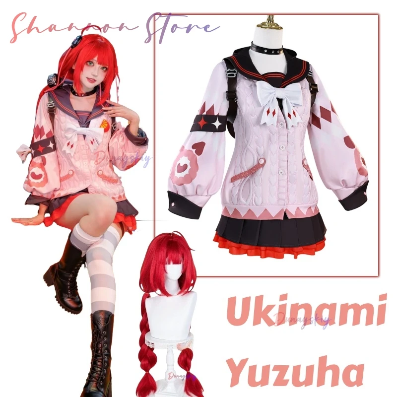

Игра Zenless Zone Zero Ukinami Yuzuha Candy Хэллоуин Ролевая вечеринка Сцена Косплей Костюм Экипировка Рюкзак Представление