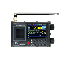 DP-666 TEF6686 Radio High Sensitivity Full Band FM AM LW MW SW Shortwave ESP32 RDS 2.8 inch IPS LCD DEEPELEC