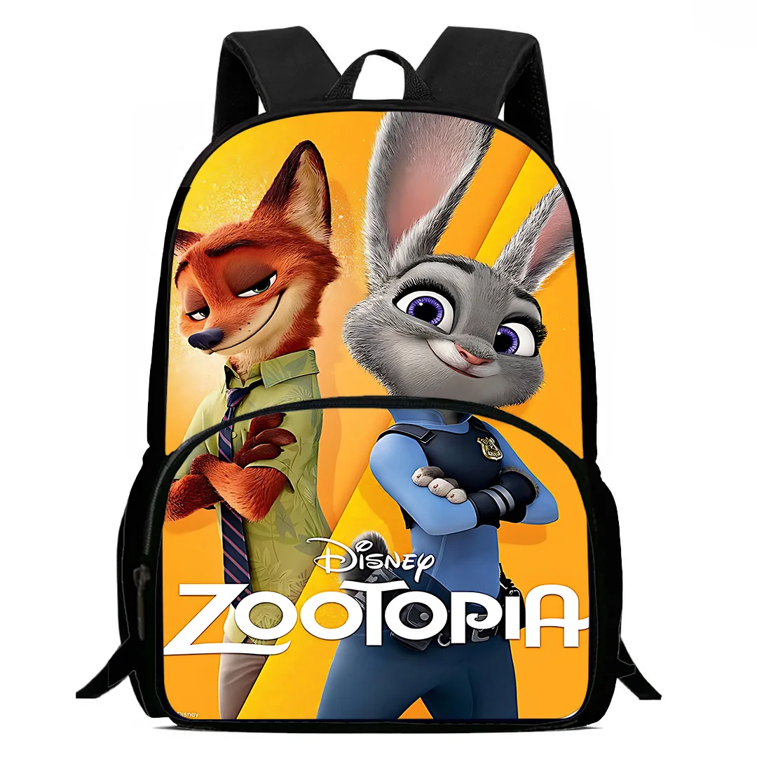 Z-zootopias Kids Backpacks Boys and Girls Student Birthday Gift Child School Bags Large Capacity Camping Durable Rucksack