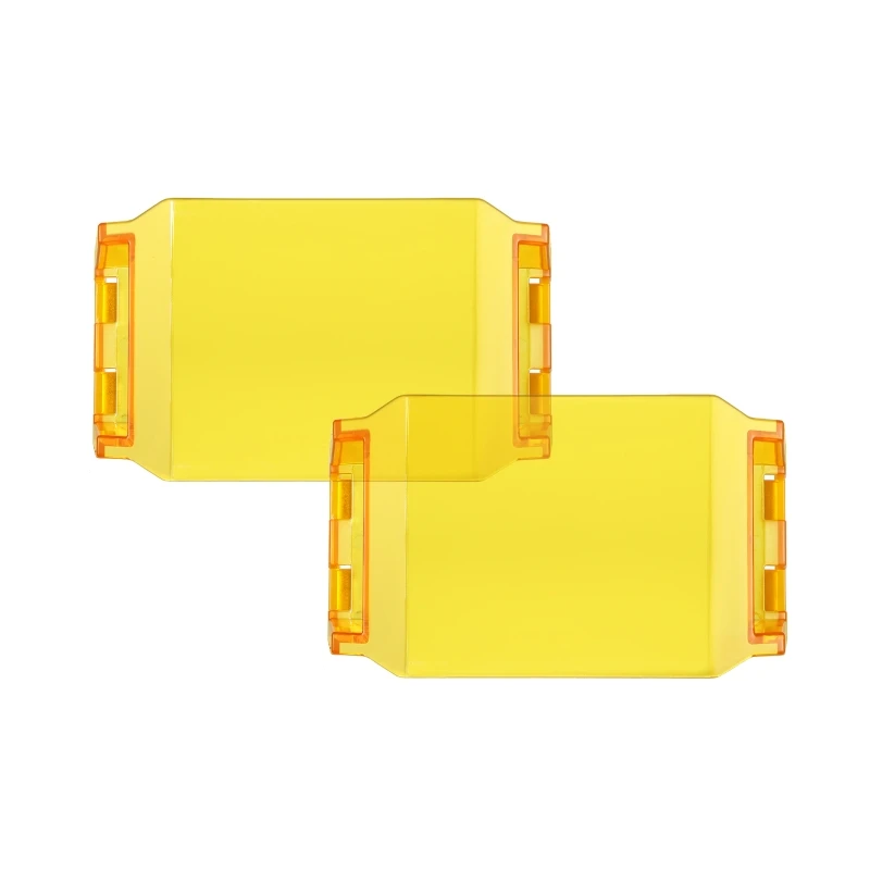 4/5 Inch Amber Side Illuminated LED Pods Covers Protective Shield Cover