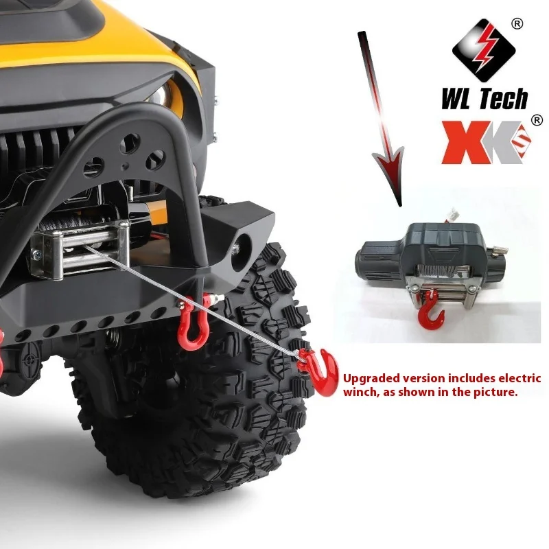 Weili Nieuwe 1:10 Wild Horse 104026 RC Crawler Terreinwagen Afstandsbediening Auto Vierwielaandrijving Simulatie Klimmen speelgoed