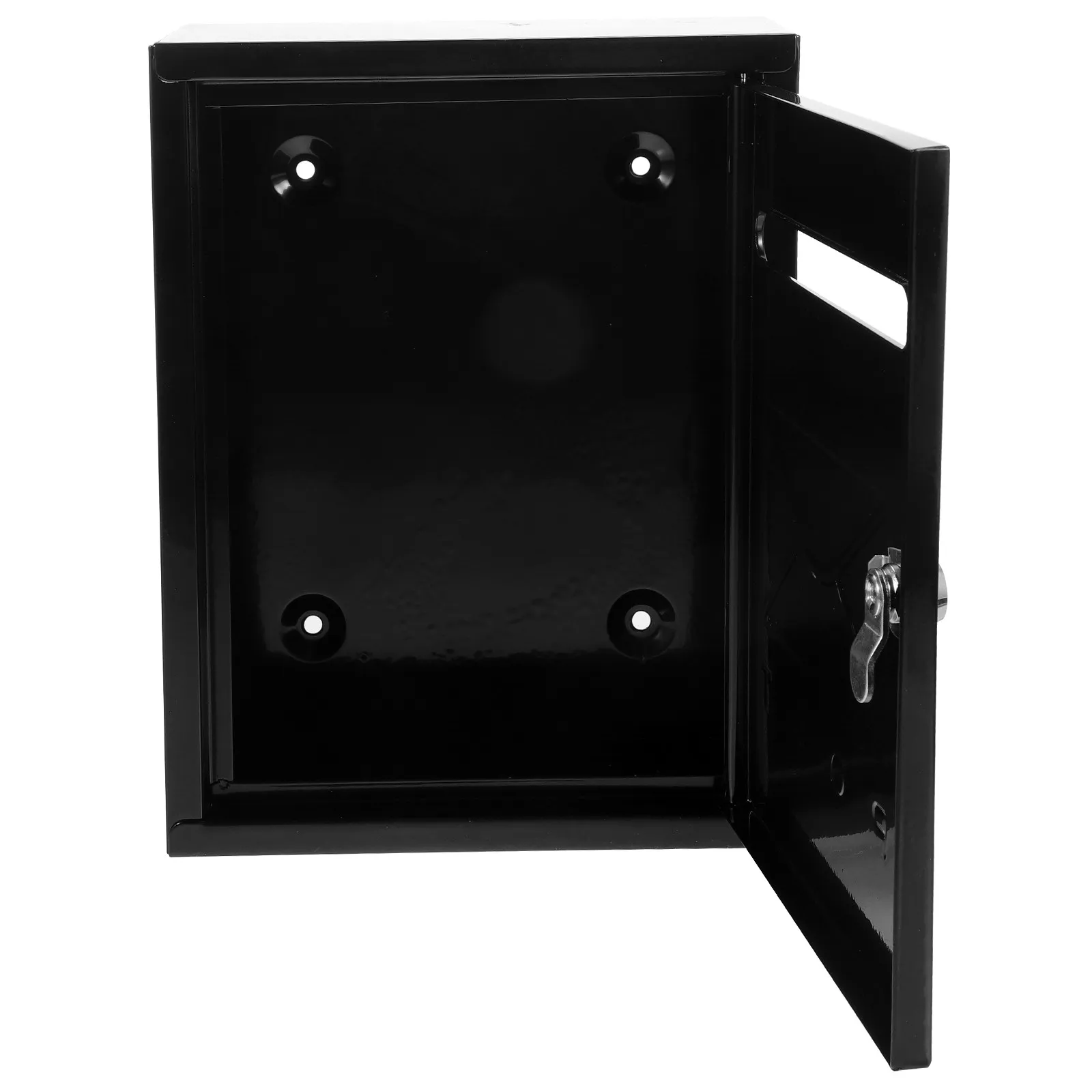 Vintage Wall Mount Mailbox Outdoor Metal Post Box Iron Letter Box European Style Wall Hanging Mail Organizer Rustproof