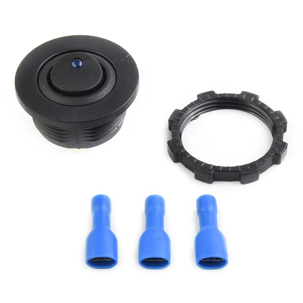 

12V 24V Rocker Switch with LED Indicator for Campervan For Motorhome For Caravan Boat and RV Power Switching Needs