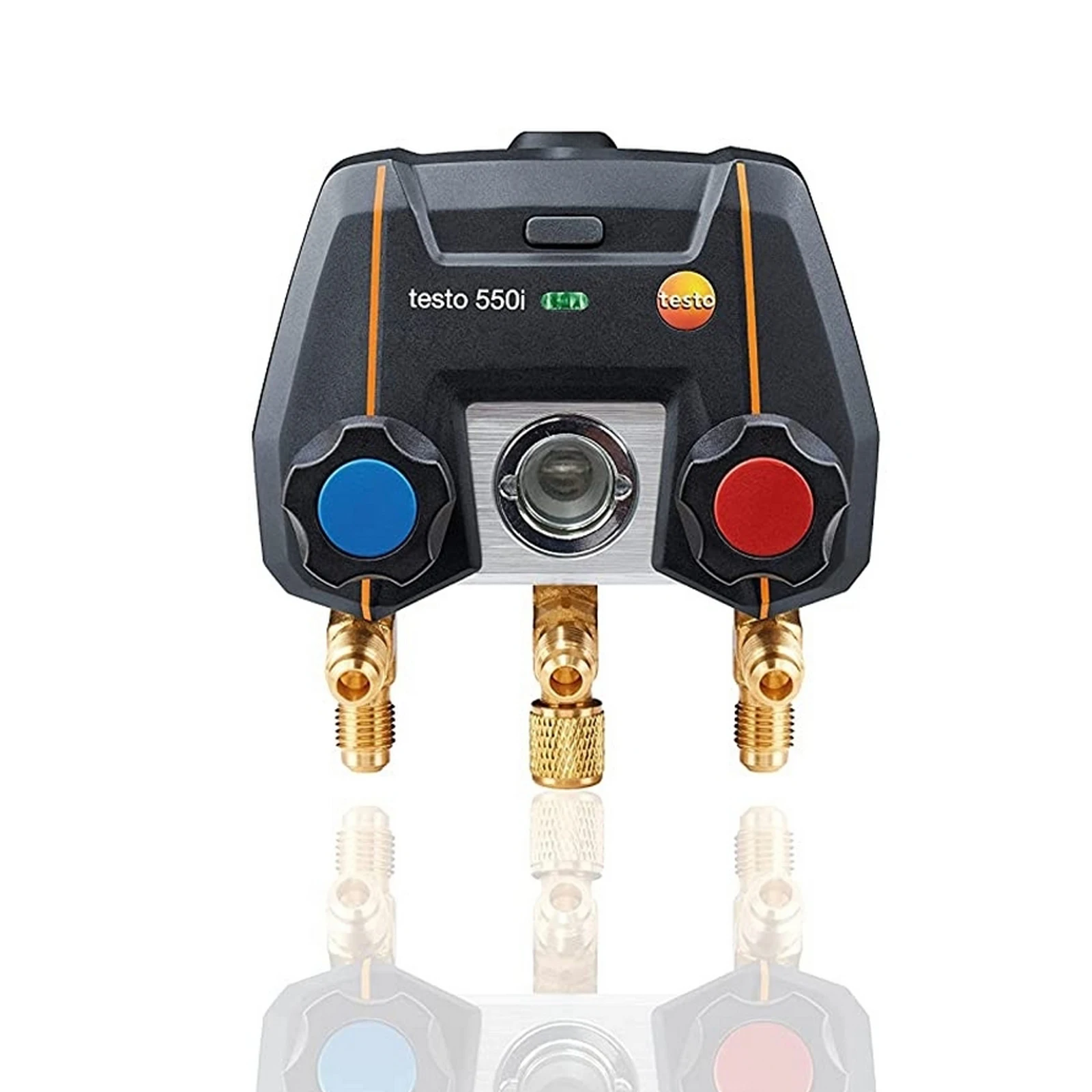 Testo 550i Digital Manifold Gauge  App Controlled 2 Valves Manometer with Bluetooth-compatible Multimeter Tester Tool