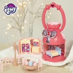 Hasbro 마이 리틀 포니 피규어 액세서리, 나비매듭 가방, 서프라이즈 박스, 소녀 놀이 집, 재미있는 장난감, 어린이 생일 선물