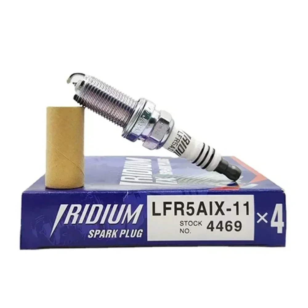 

4pcs 4469 LFR5AIX-11 Iridium IX Spark Plug for Hyundai Infiniti Kia Mariner Mercury Nissan Scion Suzuki Toyota Yamaha Auto Part