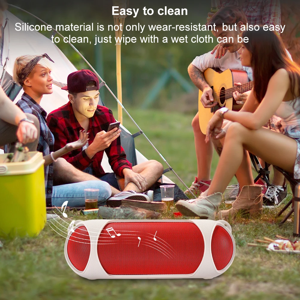 Travel Beschermende Draagtas Siliconen Met Schouderriem Beschermer Cover Huid Beschermende Huid Mouw Voor Beats Pil Speaker