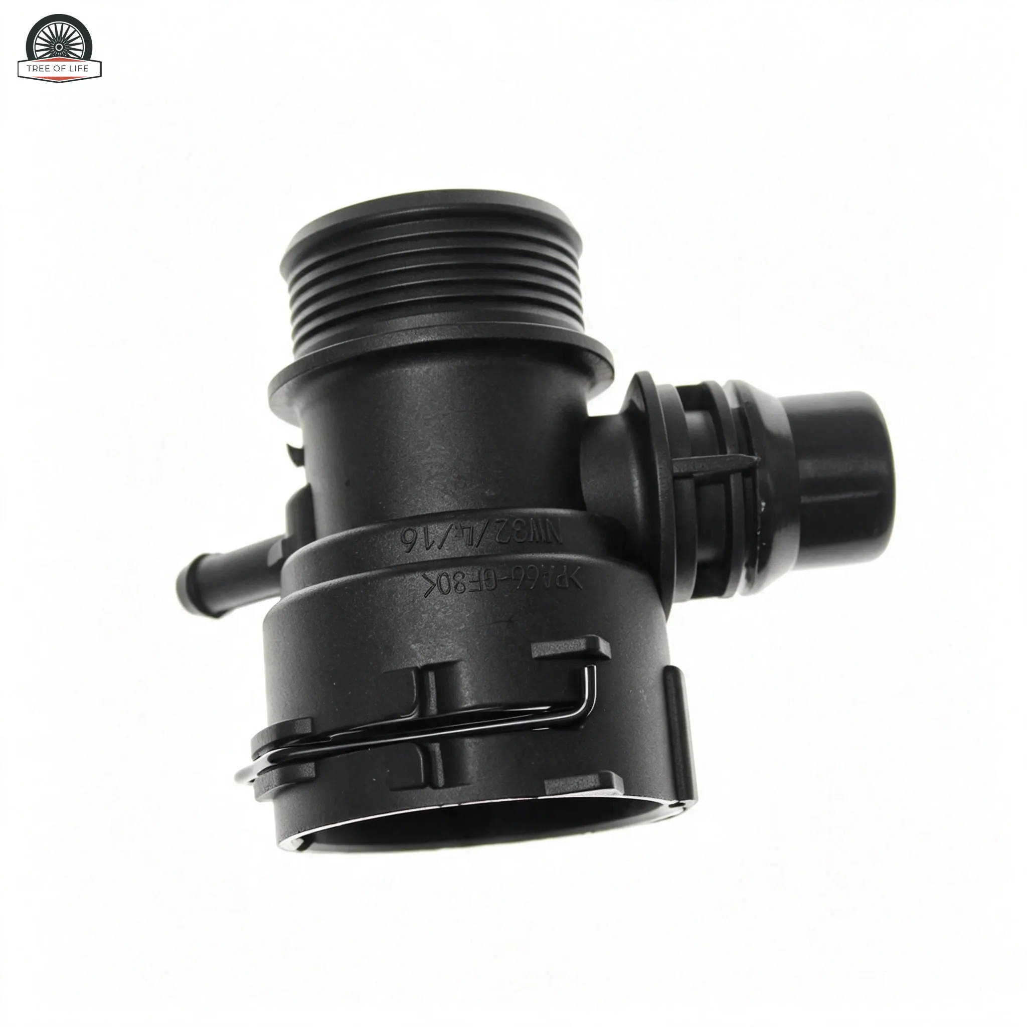 7525641 17127796869 N47 Engine Radiator Hose Connector For BMW E90 E82 E91 E92 E93 E88 X1 E84 118d 120d 123d 318d 320d 2008-2013