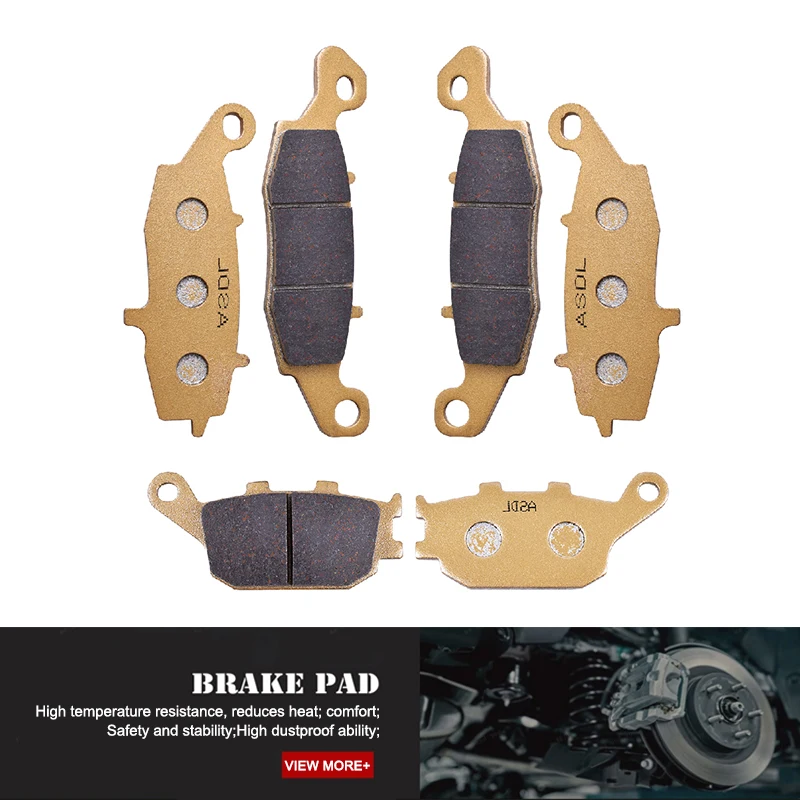 

Front Rear Brake Pads Disc Tablets For SUZUKI GSF650 GSF650A GSF650S Faired / Naked Bandit ABS SV650S SV650 Non ABS SV GSF 650