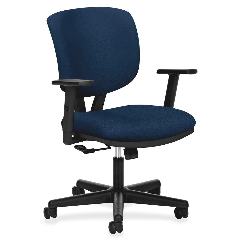 

Volt Low-Back Task Chair, Upholstered Computer Chair for Office Desk, Blue (H701), Customized
