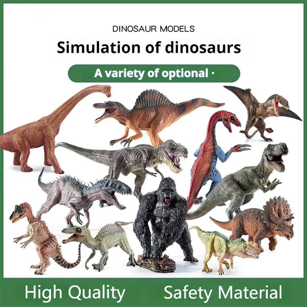 Figurines de dinosaures de simulation de dragon magique pour enfants et adultes, jouets de collection de modèles d'animaux, cadeau de décoration