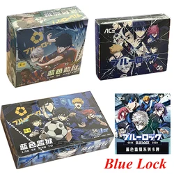 Blue Lock Collection Card Anime Figure Isagi Yoichi Bachira Meguru Flash LSP Limited Tcg Game Card Doujin Toys And Hobbies Gift