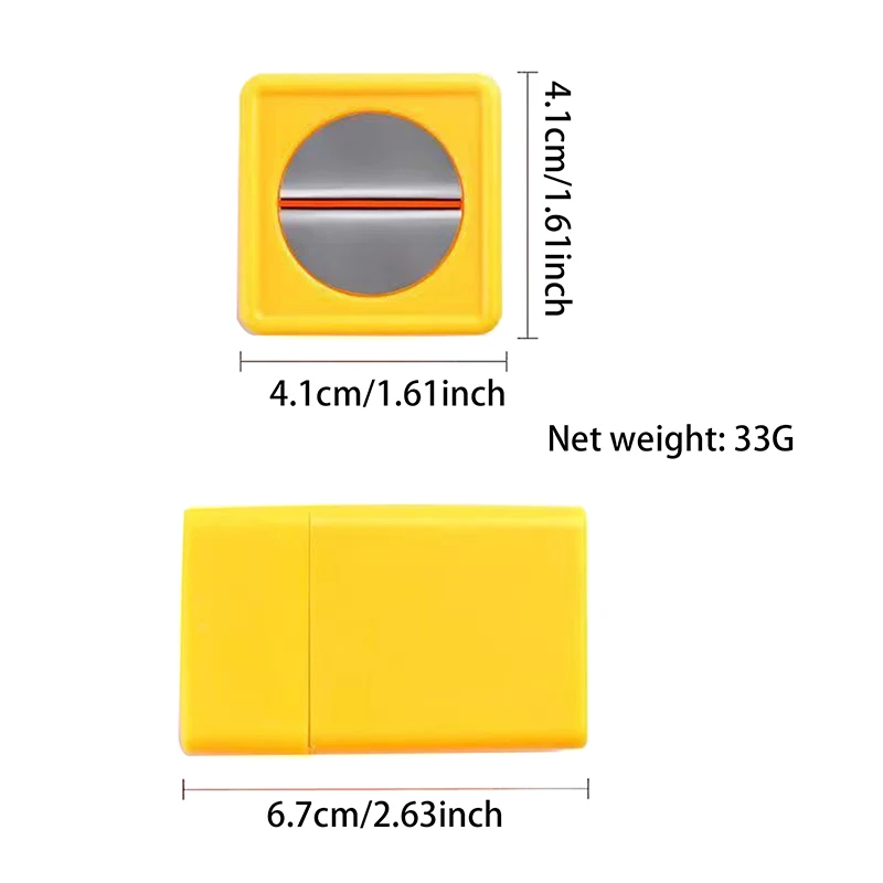 Professional Blade Disposal Container Snap Off Knife Waste Damaged Blade Storage Box Tinting Film Sticker Cutting Tool Can