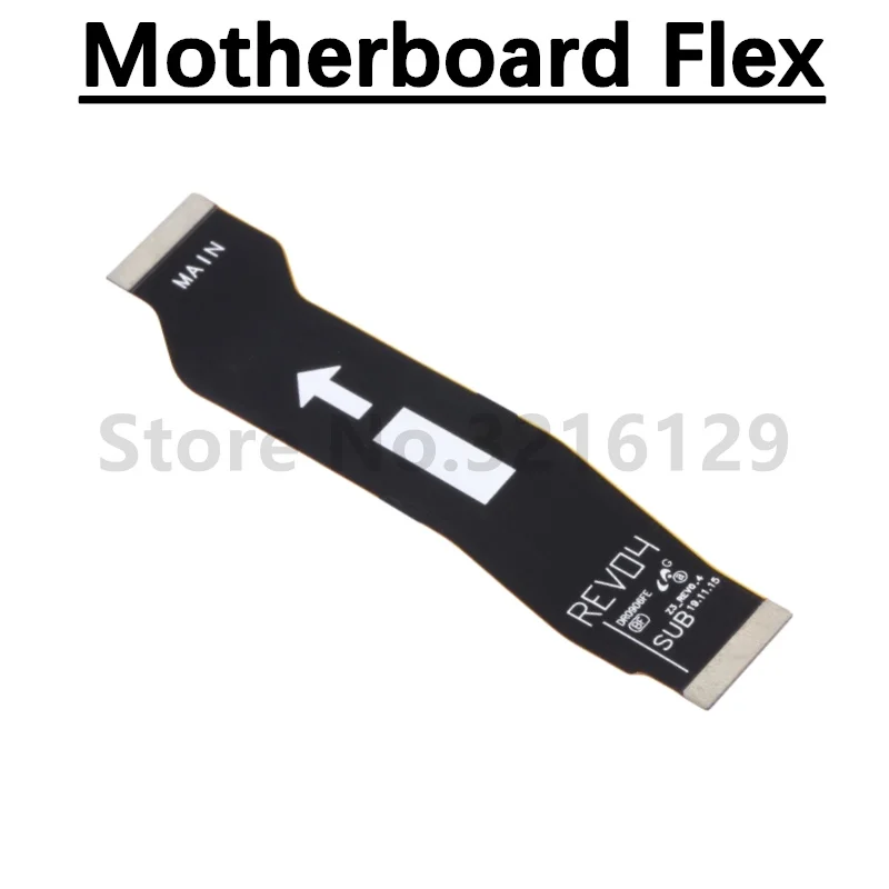 Charging Port Board Loudspeaker Earpiece Fingerprint Sensor Signal Motherboard Flex Cable SIM Card Tray For Samsung S20 Ultra 5G