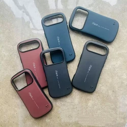 iface small waist Anti-fall phone case For iPhone 17Pro Air 16 15 14 13 12 11Pro Max 14Pro Couple 7 8plus  Matte Back cover Case