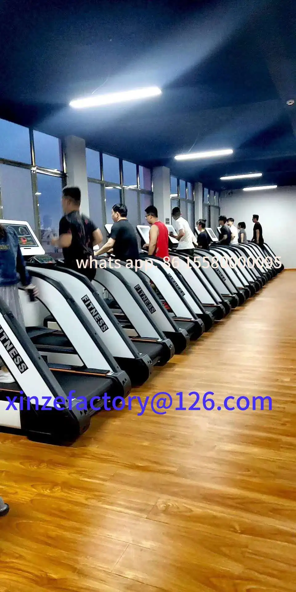 

Customizable treadmill commercial home silent oversized treadmill