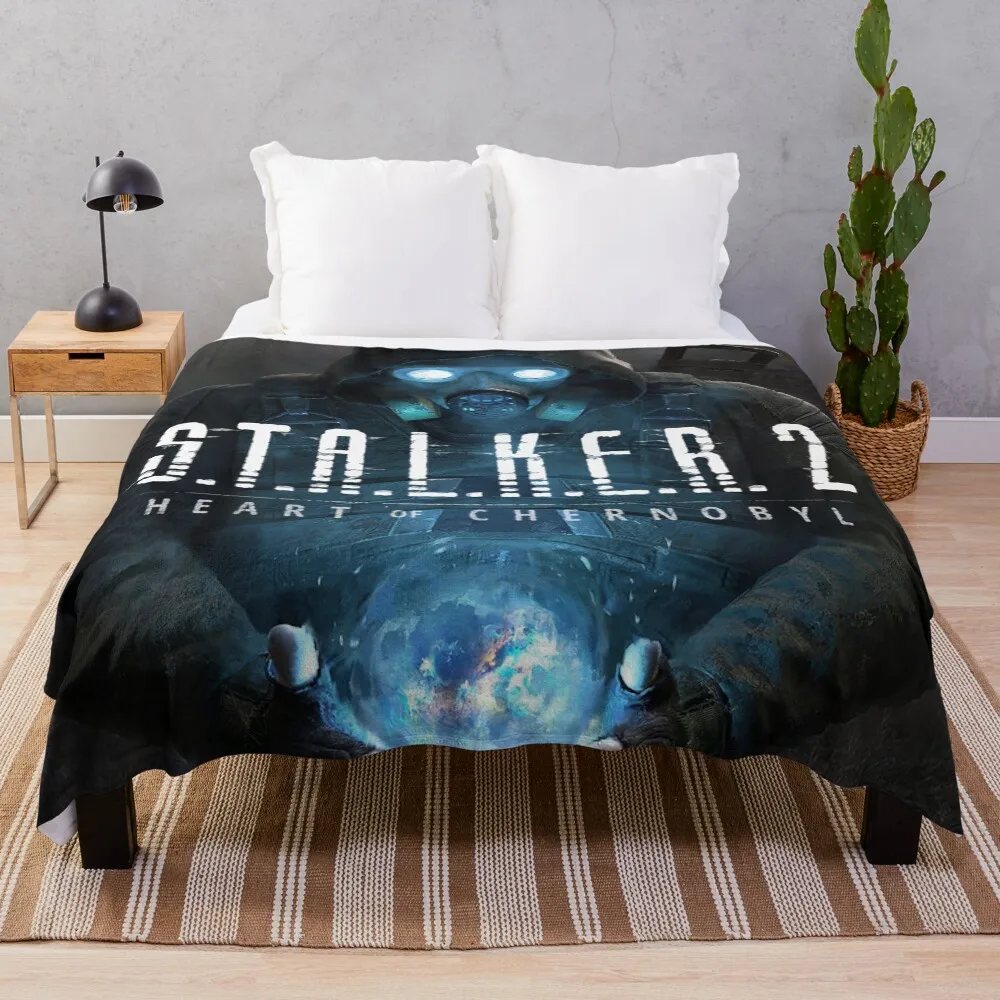 

STALKER 2: Heart of Chernobyl 2024 Throw Blanket Stuffeds christmas gifts Blankets