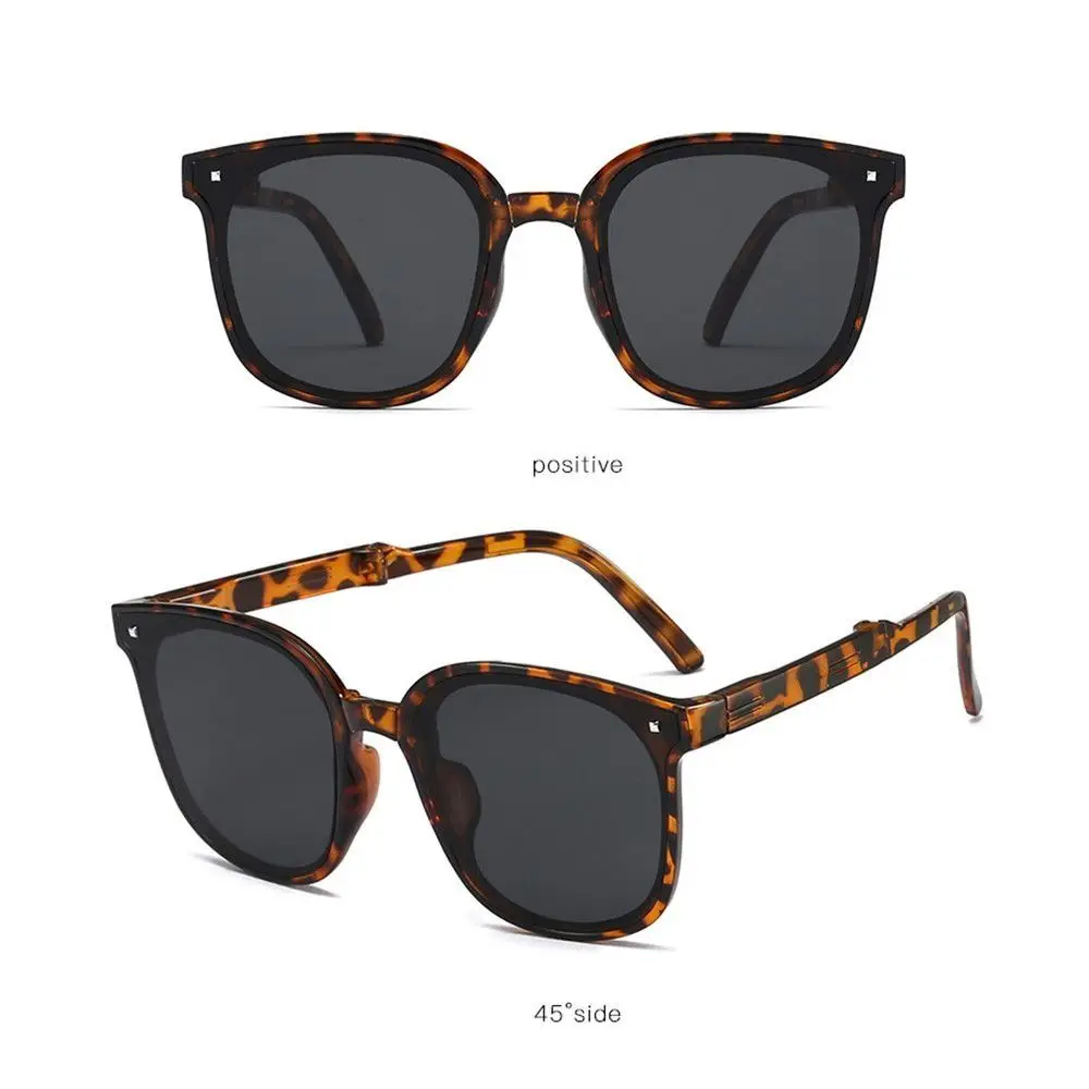 Summer Plastic Foldable Sunglasses Easy Carry Driver Shades Folding Sun Glasses UV400 Goggles for Women & Men