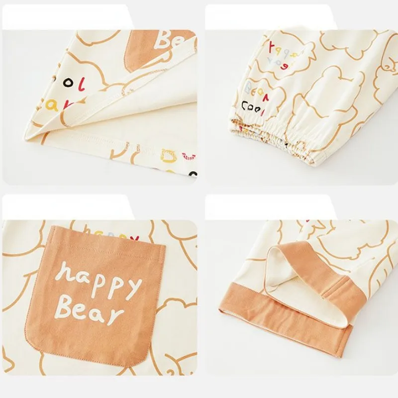 2024 New 100% Cotton Pajamas Women's Spring Autumn Long Sleeve Sleepwear Korean Version Plus Size Cotton Winter Loungewear Suit