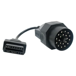 Obd2 adapter für bmw 20 pin zu obd2 16 pin buchse e36 e39 x5 z3 für bmw 20pin