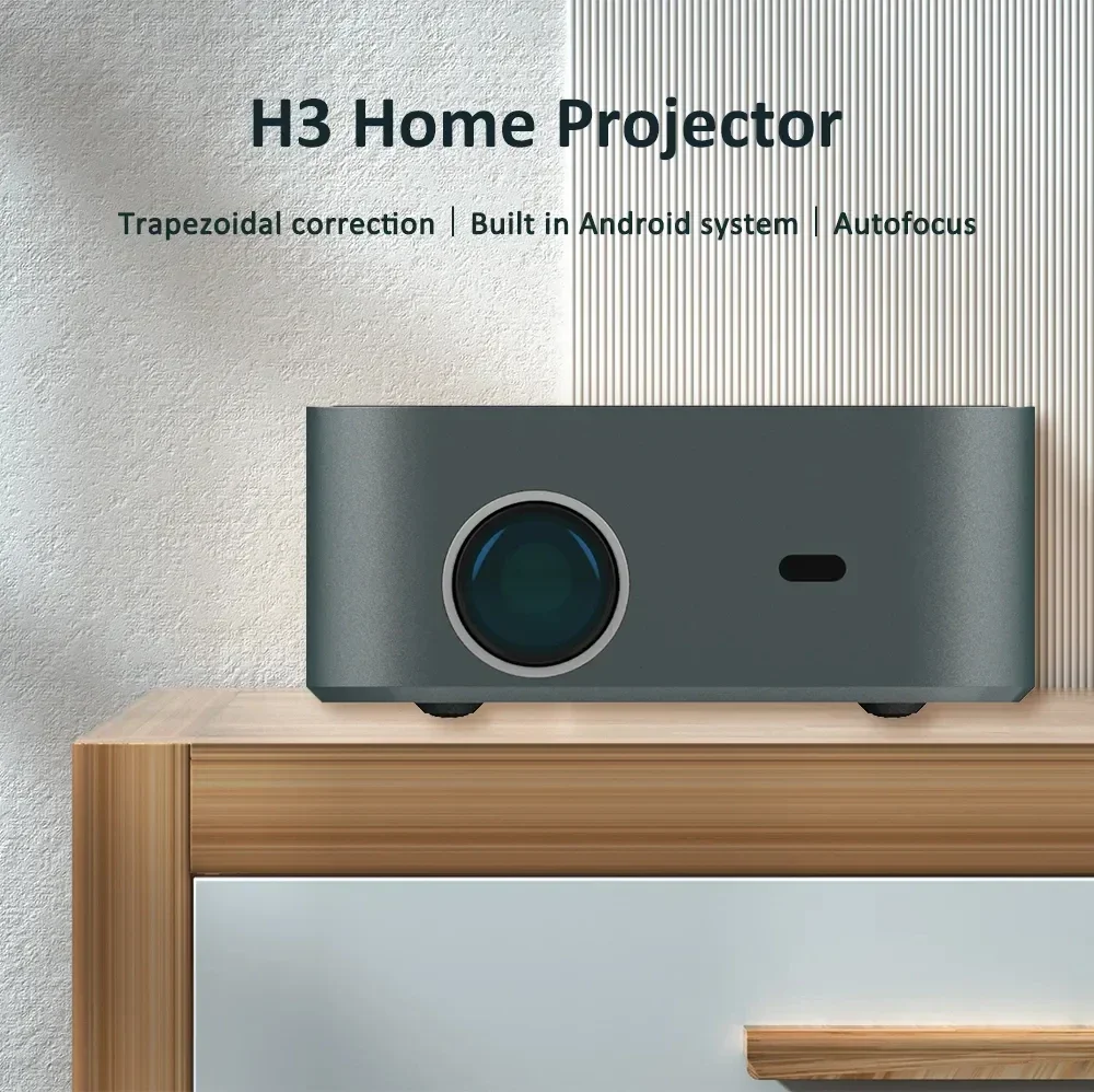 Budplus C3 4K Smart Projector With LED Lamp