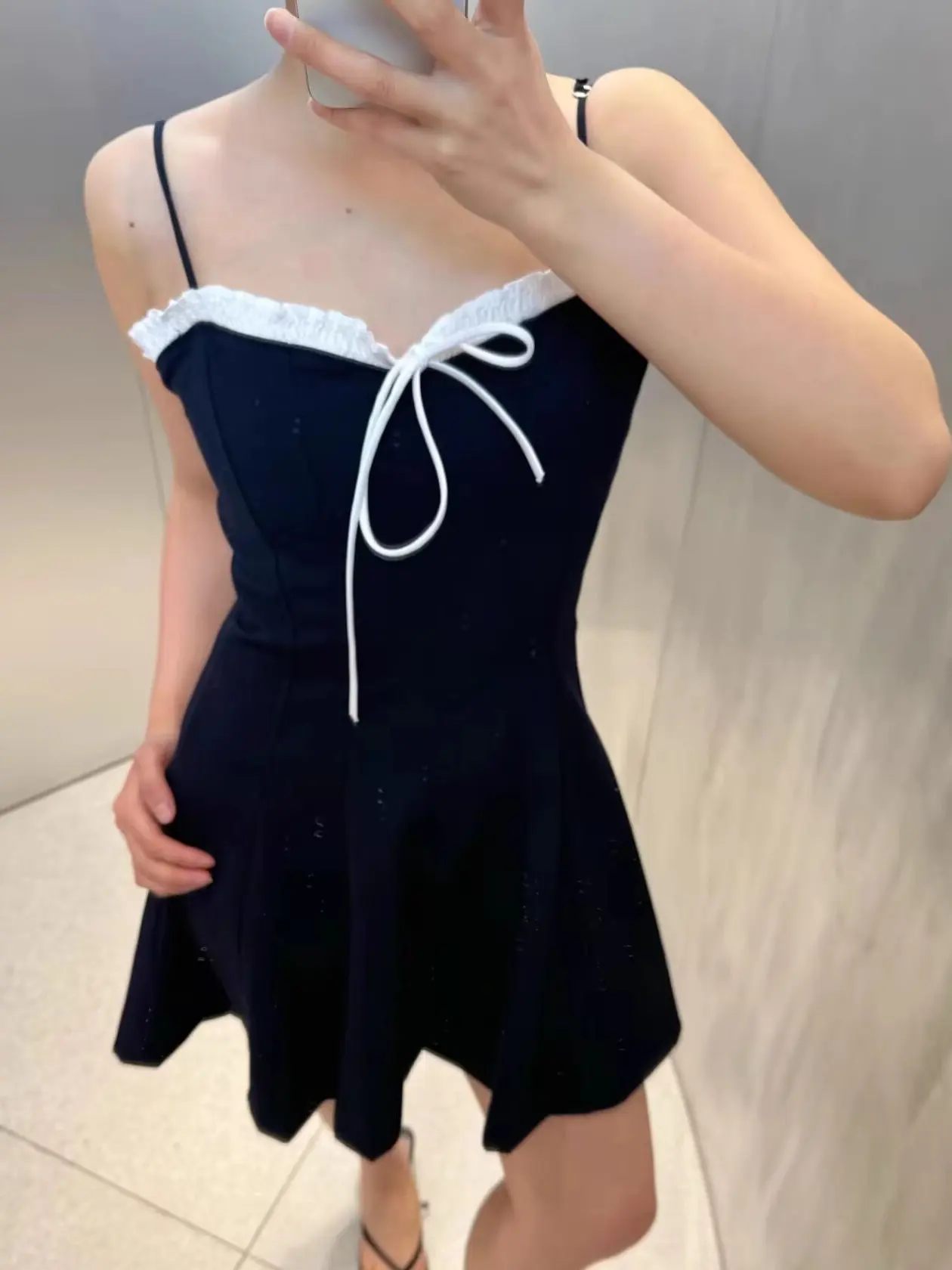 Doce nó em camadas decoração com cinto verão nova chegada feminina dr cintura alta a linha ort saia um oulder