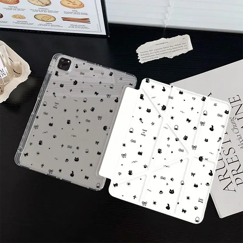 3+Y Multi-Angle Stand Cover for IPad Mini6 8.3 air3 10.5 Pro 11 2020 iPad10.2 7/8/9th 4/5 10.9 iPad A16 2025 11th Air11/13