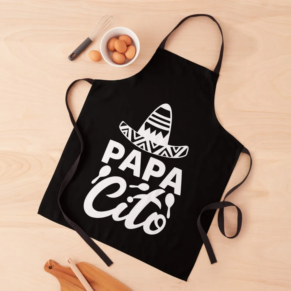 

Papa Cito Cinco De Mayo Costume Apron Bib For Kitchen kitchen woman Apron