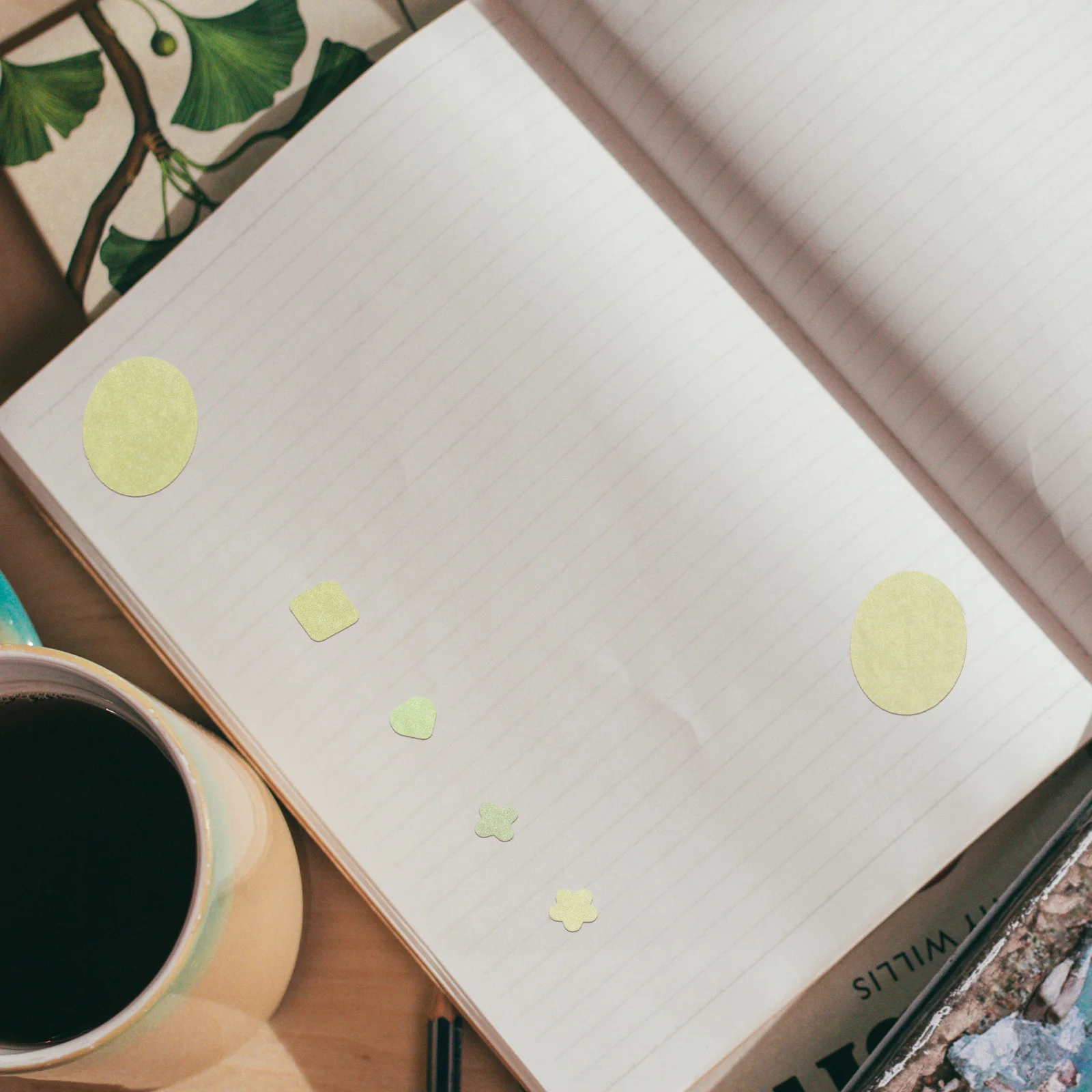 

12 Sheets Washi Stickers DIY Journal Decor Colorful Geometric Shapes for Planners Scrapbooking Japanese Stationery Supplies