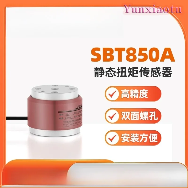 SBT850A Static Torque Sensor High Precision Torque Measuring Transducer Works with MRT & F9801 Torque Meter