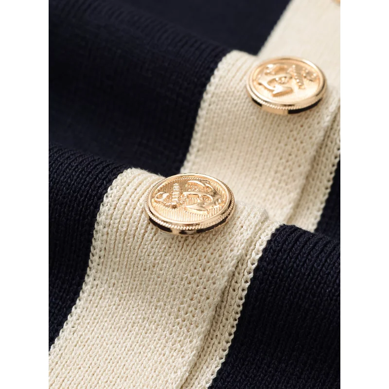 Malhas japonês vintage manga curta fino ajuste botão decoração diário casual trabalho cardigan malhas