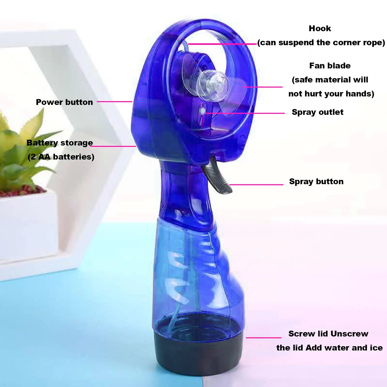 #7 Cheap Powered Hand Fans & Misters Worth Buying