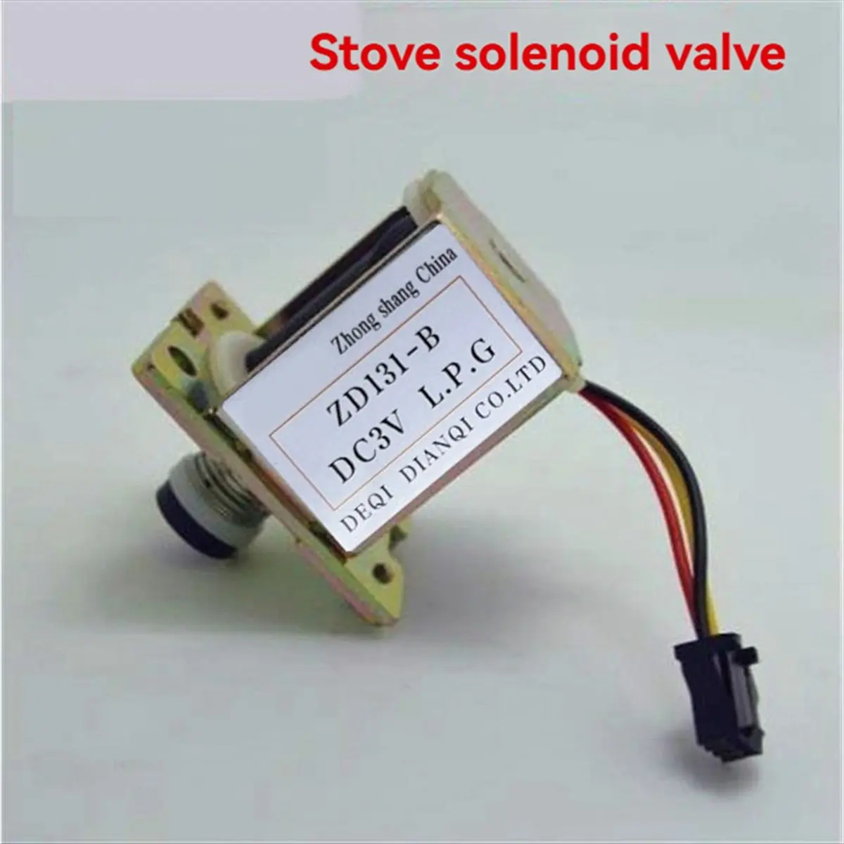 ABNH ZD131-B DC 3V Gas Valve Electric Heater Air Column Control Unit Accessories with Thread for Water Heating Part Universal