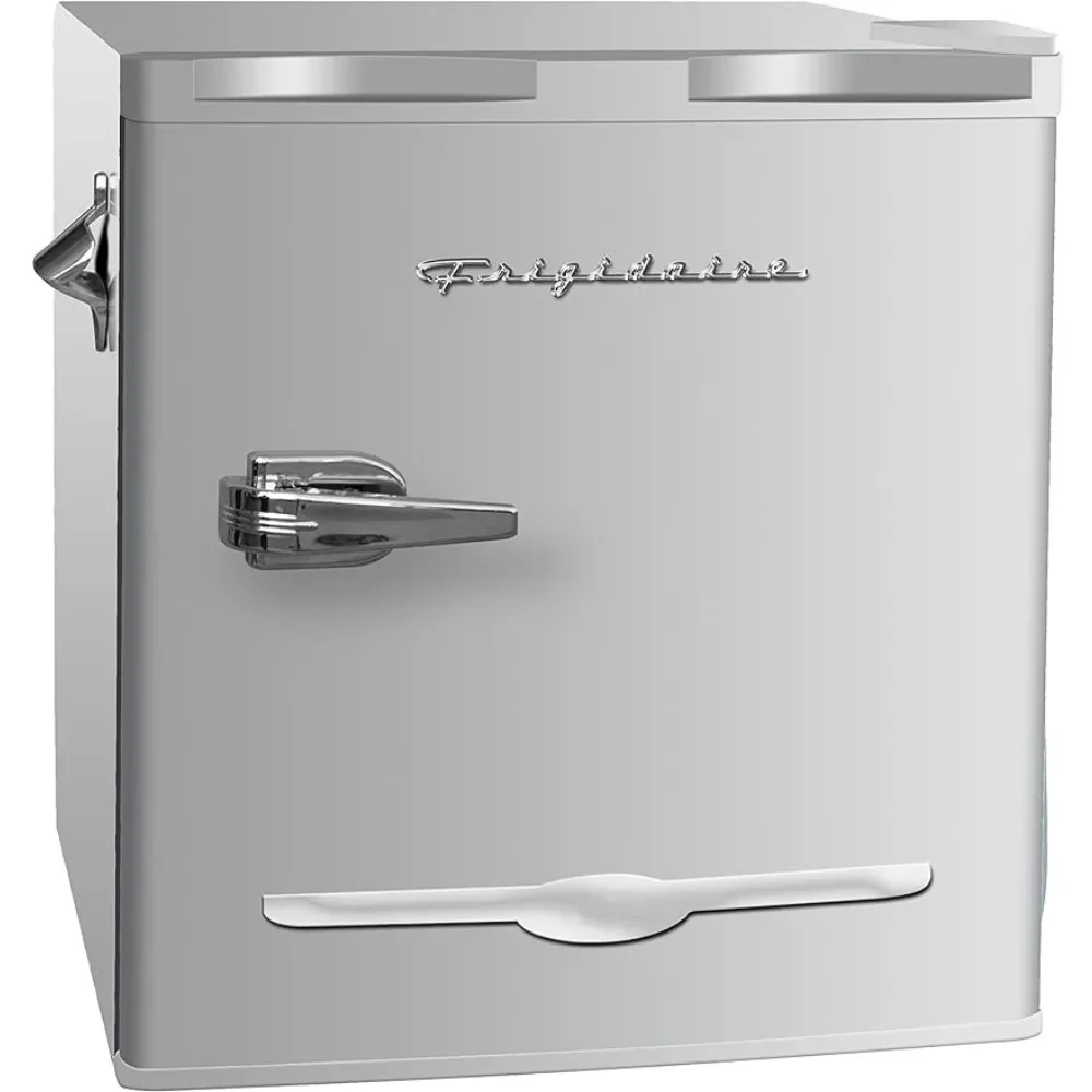 

Frigidaire EFR176-MOONBM 1.6 cu ft Moonbeam Retro Fridge with Side Bottle Opener. for The Office, Dorm Room or Cabin