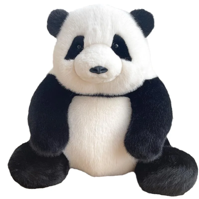 30cm Kawaii Plush Panda Plush Toys Chinese Panda Stuffed Dolls Soft  Cute Panda Doll Birthday Gift For Children Lovely Plush Toy