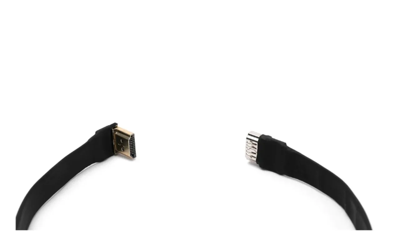 For XTIA DP 1.4 HDMI 2.1 High Speed Extender Cable Compatible With Xproto Series ITX PC Case Internal Extension Adapter