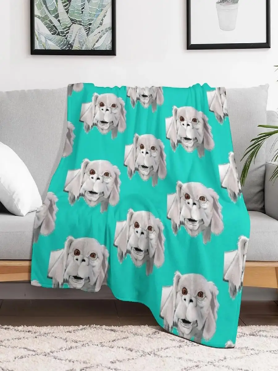 Falkor Neverending Story Costume Throw Blanket Lightweight Perfect for Halloween and Summer Home Textiles