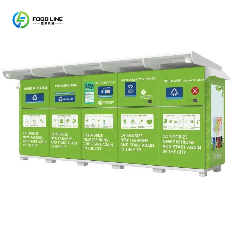 Customized Stock Large Capacity Rvm Recycling Reverse Vending Machine World  Environment Protection Recycle Vending Machine